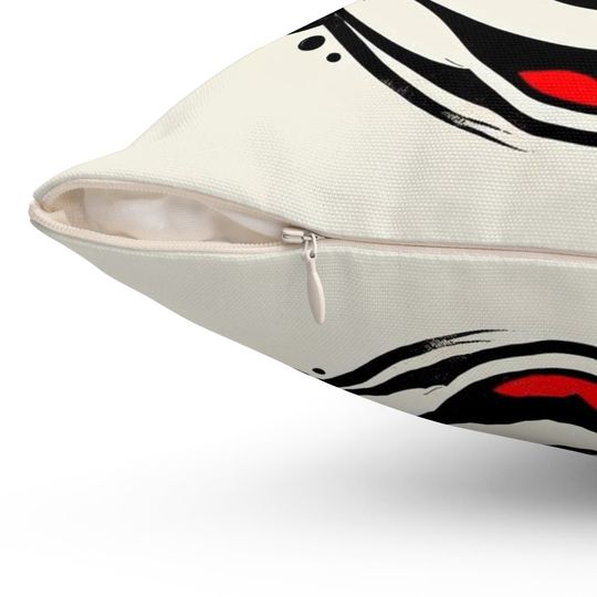 Mickey Splash - Spun Polyester Square Pillow