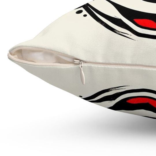 Mickey Splash - Spun Polyester Square Pillow