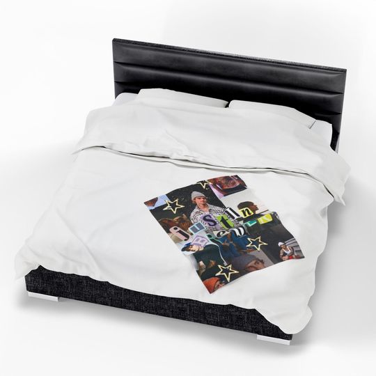 JB Collage Throw Blanket