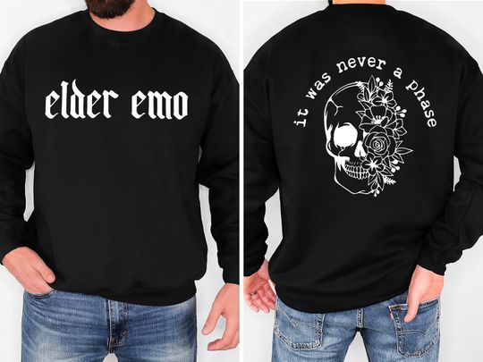 Elder Emo It Was Never A Phase Shirt