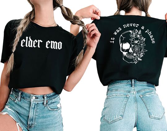 Elder Emo It Was Never A Phase Shirt