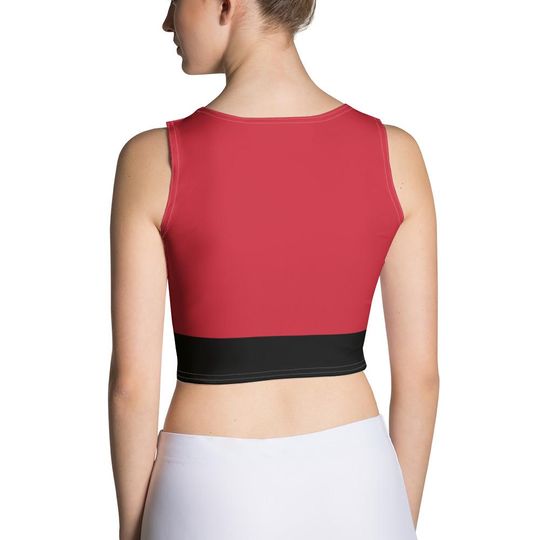 Nutcracker Christmas 3D Crop Tank Top for Womens