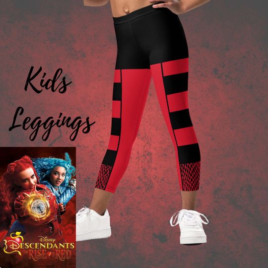 Descendants Rise of Red Leggings