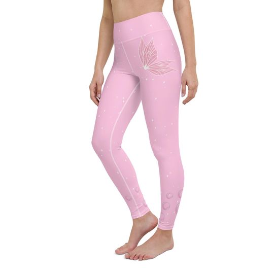 Wicked Glinda Pink Yoga Leggings