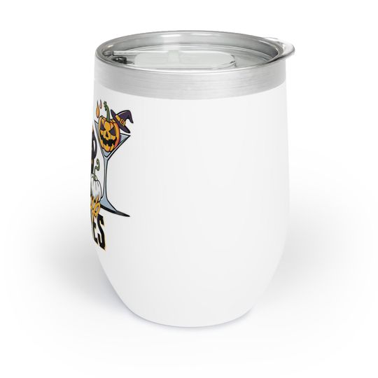 Drink Up Witches Halloween Wine Tumbler, Fall Wine steel Cup, Halloween Drinkware cute
