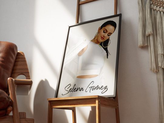 Selena Gomez poster, Selena Gomez Album poster, Selena Gomez merch, Selena Gomez Rare album
