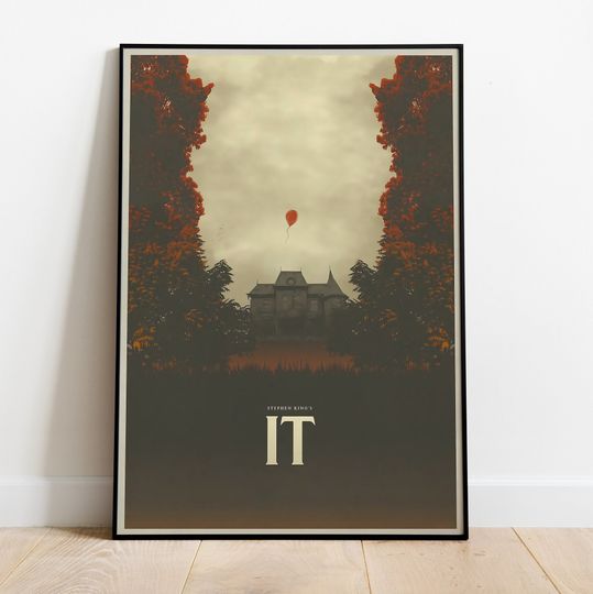 IT Poster, Pennywise Poster, Wall Decor