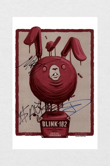 Signed B182 Poster: New Orleans Autograph