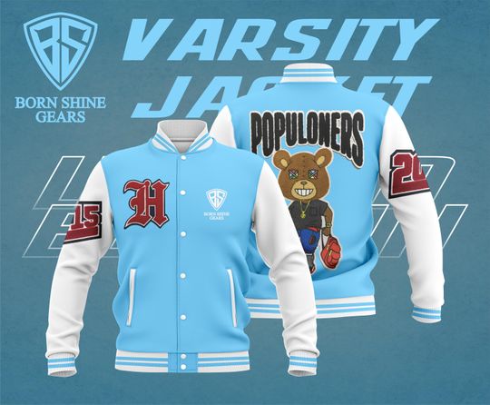 Custom Letterman Jacket, Personalized Varsity Jacket, Baseball Jacket