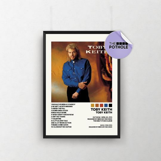 Toby Keith Posters / Toby Keith Poster / Toby Keith, Album Cover Poster