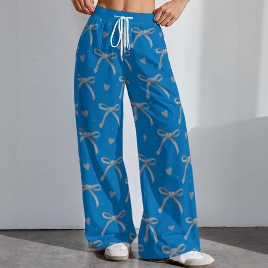 Detroit Football Stretch Pants, Women's Game Day Leggings, Tailgate Outfit, Cute Football Trousers