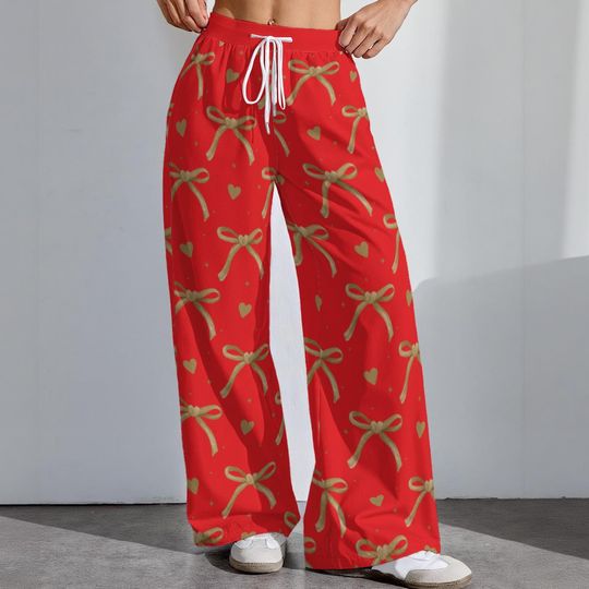 San Francisco Football Stretch Pants, Women's Game Day Leggings, Tailgate Outfit, Cute Football Trousers