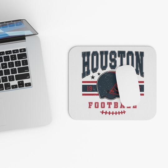 Houston Mouse Pad, Sports Fan Gift, Computer Accessories