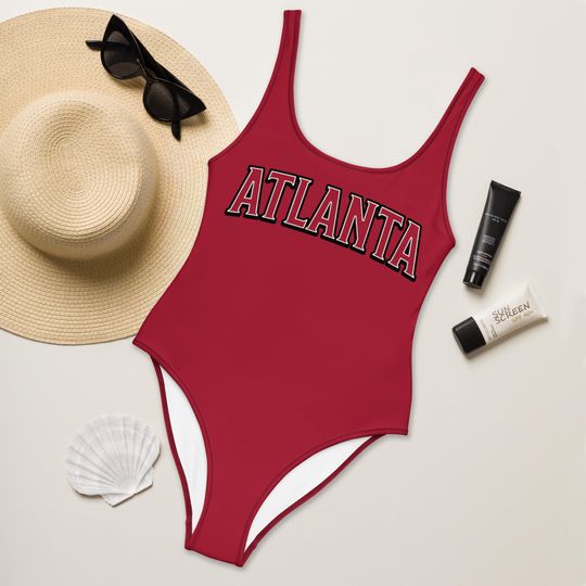 Atlanta Football Bikini, Swimsuit for Fan, Womens Game Day Outfit, Sports Fan Clothing