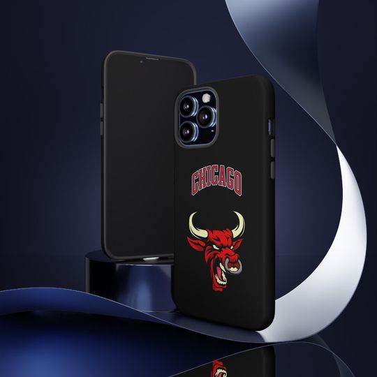 Chicago Bulls Phone Case: Impact Resistant NBA Sports Design
