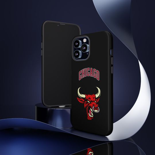 Chicago Bulls Phone Case: Impact Resistant NBA Sports Design