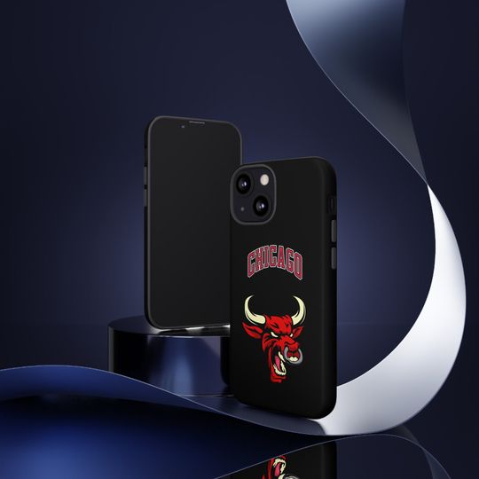 Chicago Bulls Phone Case: Impact Resistant NBA Sports Design