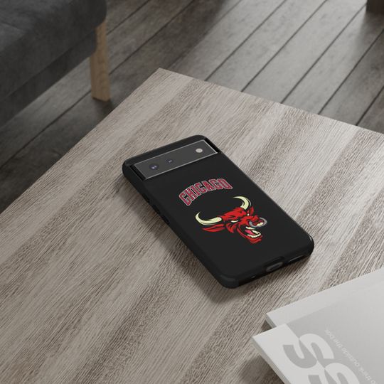 Chicago Bulls Phone Case: Impact Resistant NBA Sports Design