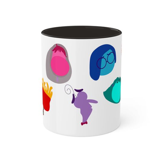 Inside Out 2 Mug, Disney Pixar Inside Out Coffee Mug, Anxiety Inside Out, Inside Out Gift, Inside Out Emotions