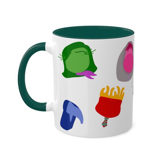 Inside Out 2 Mug, Disney Pixar Inside Out Coffee Mug, Anxiety Inside Out, Inside Out Gift, Inside Out Emotions