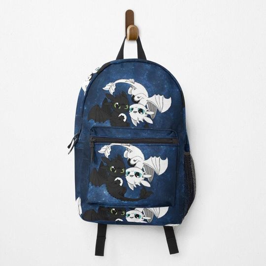Toothless and light fury Backpack