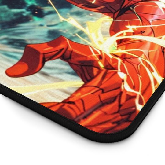 The Flash Superhero Desk Mat