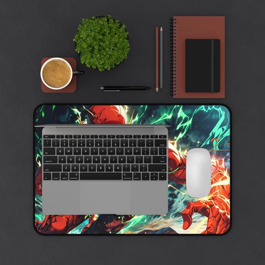 The Flash Superhero Desk Mat