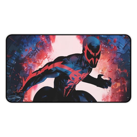 Spider-Man 2099 Mouse Pad - Superhero Desk Mat for Gaming & Office Decor