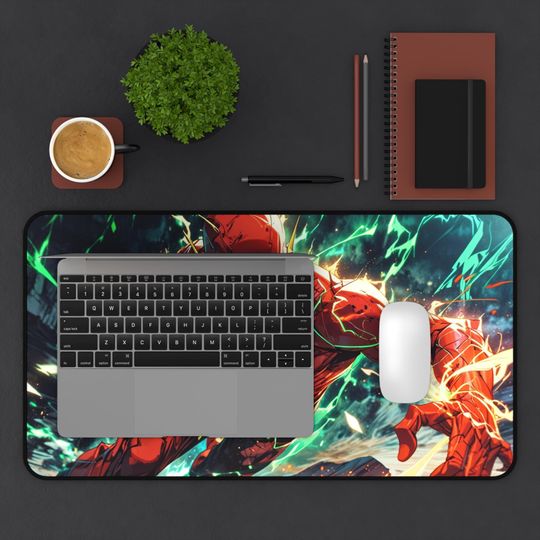 The Flash Superhero Desk Mat