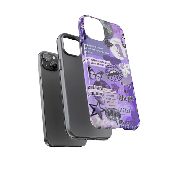 GUTS Tour Olivia Inspired Phone Case, Olivia Rodrigo Phone Case, Olivia Rodrigo GUTS
