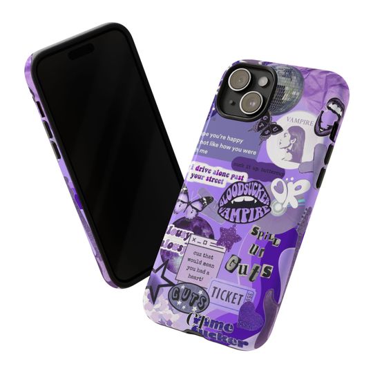 GUTS Tour Olivia Inspired Phone Case, Olivia Rodrigo Phone Case, Olivia Rodrigo GUTS
