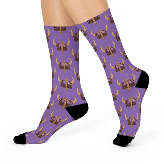 Minnesota Vikings Football Team Socks