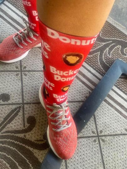 Buckeye Donuts Socks