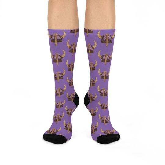 Minnesota Vikings Football Team Socks