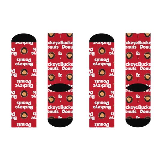 Buckeye Donuts Socks