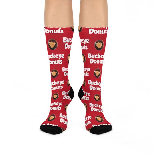 Buckeye Donuts Socks