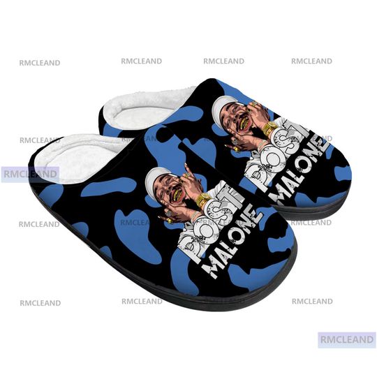 Post Malone 3D All Over Print Slipper, Post Malone Indoor Slipper, Christmas Slipper, Winter Slipper