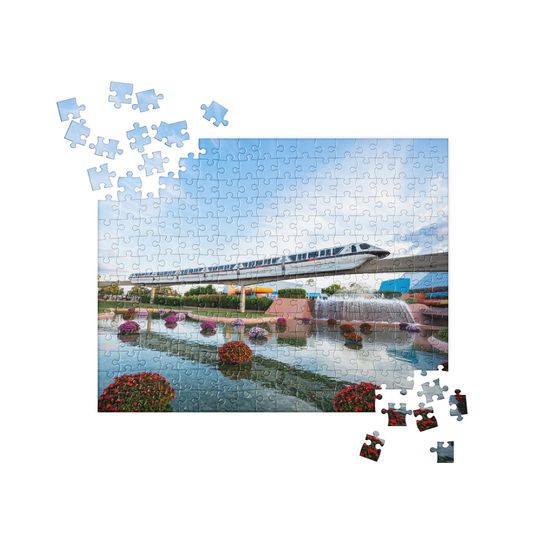 Monorail Puzzle Jigsaw Puzzle for Kids and Adults
