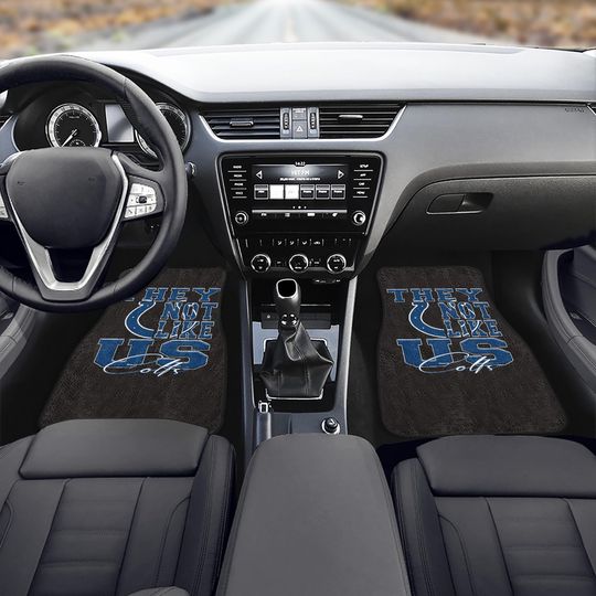 Colts Car Floor Mats - 2Pcs