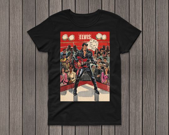 Elvis Presley Shirt, Elvis Presley If I Can Dream Shirt