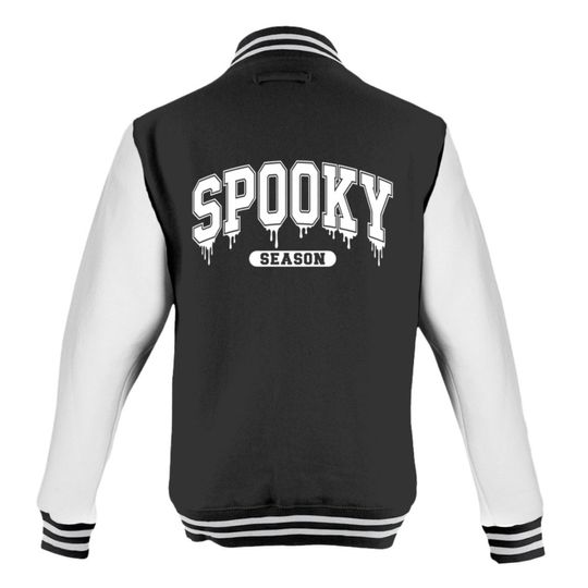Spooky Season Letterman Jacket