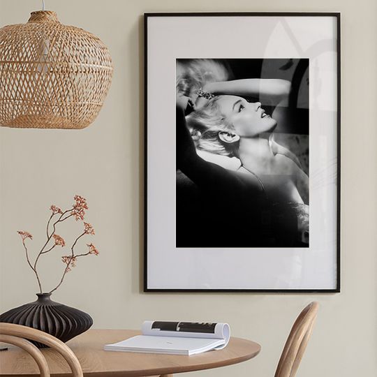 Marilyn Monroe Poster, Marilyn Monroe Wall Art, Girly Wall Art