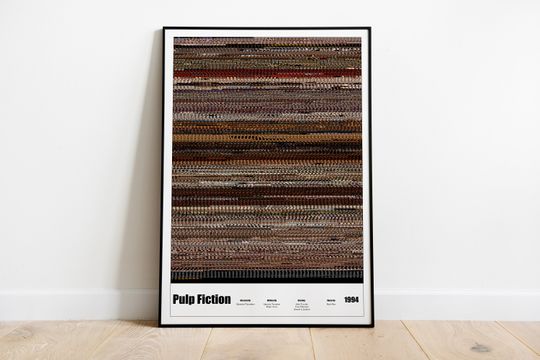 Pulp Fiction Movie Poster Print Premium Matte Vertical Poster