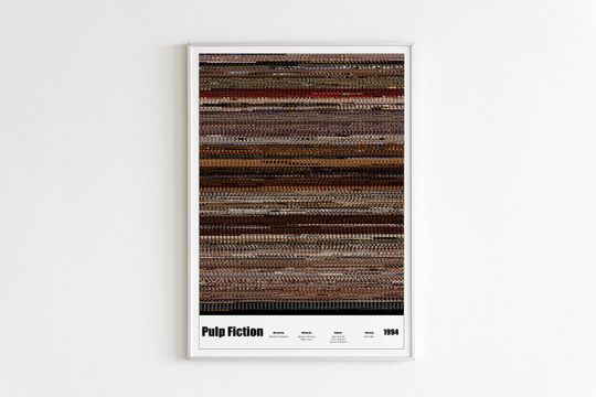 Pulp Fiction Movie Poster Print Premium Matte Vertical Poster