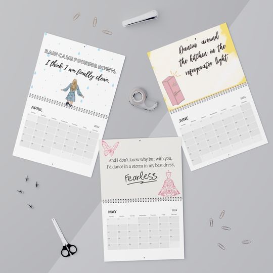 In My 2024 Era Wall Calendar