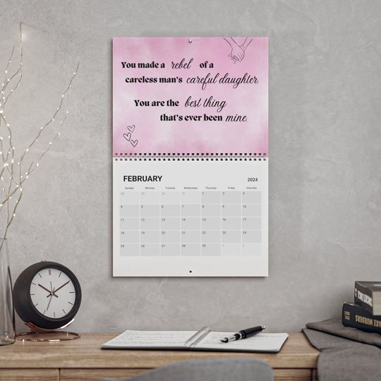 In My 2024 Era Wall Calendar