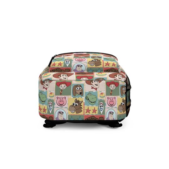 Toy Story Patchwork Backpack, Woody and Friends Backpack