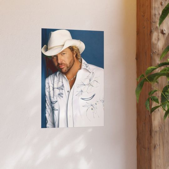 Toby Keith Satin and Archival Matte Posters