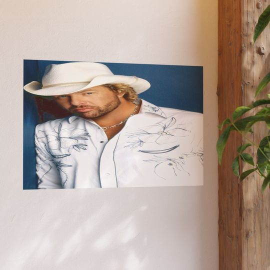 Toby Keith Satin and Archival Matte Posters
