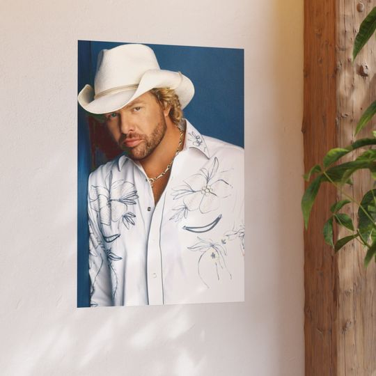 Toby Keith Satin and Archival Matte Posters